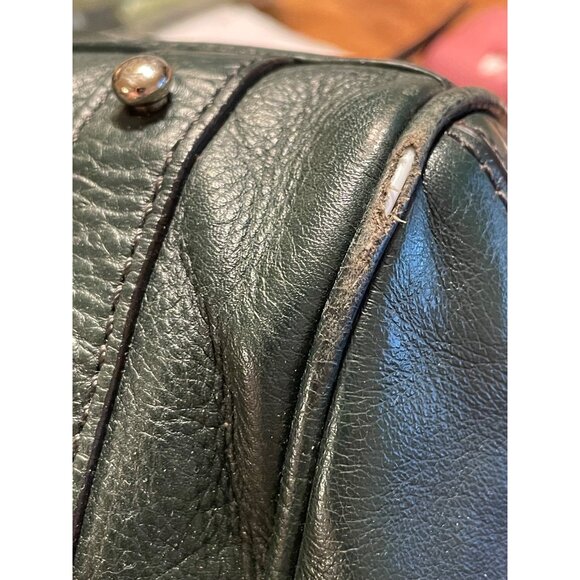 Rebecca Minkoff Green Leather Crossbody Bag With Gold Hardware - Picture 15 of 15